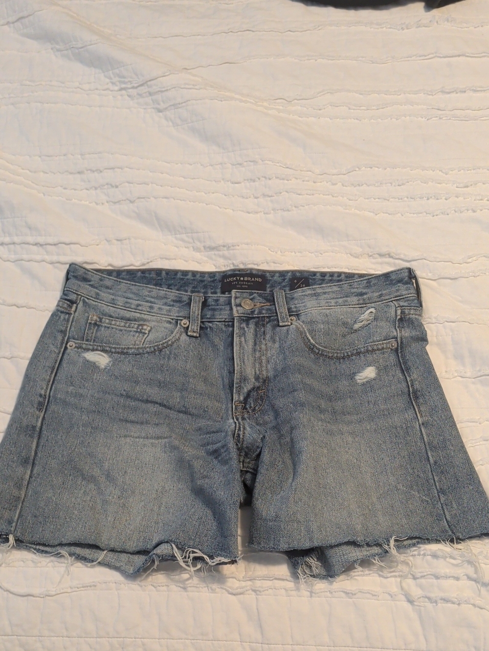 Lucky Brand Light Blue Denim Shorts